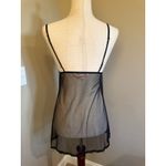 Victoria's Secret  Very Sexy Black Lace Trim Sheer Babydoll Chemise S Photo 1
