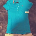 Aeropostale Brand New Aéropostale Teal Polo Shirt (With Tags) 🩵 Photo 0