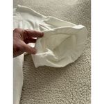 Madewell Womens Short Puff Sleeve Crew Neck Boxy Sweatshirt Tee White Size S Photo 4