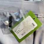 NWT I C by Connie K Pearl Detail Pull On Ankle Pants in Light Gray Sz Small🧡 Photo 10