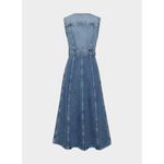 Citizens of Humanity NWT Idalene in Terrace Denim Jean Midi Shirt Dress M Photo 1