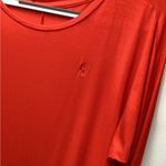 Ralph Lauren  crew neck long sleeve tunic. Orange. Size Large Photo 7