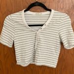 Cotton On Button Up Cropped Tee Photo 0