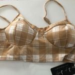 J for Justify Cropped Plaid Tank Top Photo 0