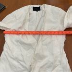 Banana Republic  linen blazer white sz 10 Photo 5