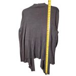 White Stag Cardigan Sweater Womens XL Gray Open Front Drape Hem Long Sleeve Photo 5