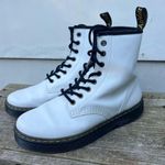 Dr. Martens Zavala White Combat Boot Lace Up Chunky UK6 USM7 USW8 Photo 3
