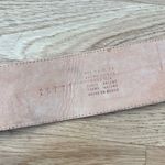 Pink genuine leather cowboy boots with matching belt Size 7 Photo 10