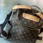 None Women’s Travel Fashion Backpack Brown Photo 10