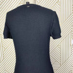 St. John  Sport Striped Short‎ Sleeve Sweater in Black & White Size US XS Photo 7