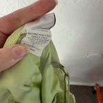 Studio Y Y2k Size 9 Light Green Floral Maxi Dress Spaghetti Strap Ruffle Fairy Photo 11