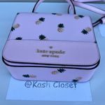 Kate Spade New York Pink Multi Pineapple Crossbody Purse Photo 5