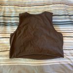Brandy Melville  Brown Cropped Tank Top Photo 1