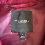 The Limited Vintage Y2K Collection Red Burgundy Fitted Belted Blazer Jacket Small Photo 3