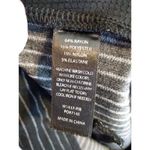 Betabrand Black Pinstripe Pants Zip Pockets And Legs Sz L Photo 9