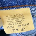 Vintage Long Haul Blue Denim Western Mom Jean Shorts Size 12/32 Photo 4