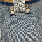 Napa Valley Vest Woman Size Large Denim with Embroidery Vintage Zip Up Y2K Blue Photo 11