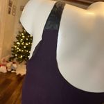 AQUA luxe - plum and leather tank Photo 3