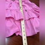 Entro New with Tag  Bubblegum Pink Tiered Cotton Mini Preppy Skirt Size Small Photo 6