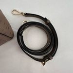 Diane Von Furstenberg NWT  Embossed Ostrich Mushroom Satchel Stella mini‎ Bag Photo 12