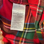 Old Navy  Mid Rise Soft Flannel Pajama Pants Red Tartan Holiday Pants Adult m p24 Photo 4