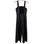 Alice + Olivia NWT  Avelina Vegan Leather Wide Leg Jumpsuit Size 4 Photo 5