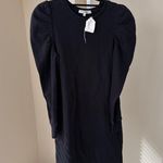 Rebecca Minkoff Puff Sleeve Janine Dress size Small Black Photo 4