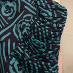 BCBGeneration BCBG Strapless Blue Satin Mini Formal Dress. Size 6 Photo 2