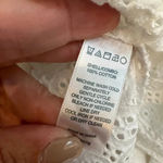 C. Wonder | White Eyelet Swim Cover Up Top Size Medium M Photo 5