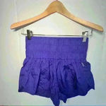 FREE PEOPLE Movement The Way Home Short Electric Colbalt Blue Purple Sz S Active Photo 4