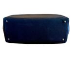 Kate Spade  "LENA" TRIPLE COMPARTMENT BLACK PEBBLED LEATHER SHOULDER BAG NWT Photo 4