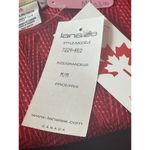 VTG Lana Lee Canada Red Crinkled Texture Cap Sleeve Baby Doll Tee M NWT Size M Photo 7