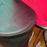 Ralph Lauren Vintage Black Leather tote Handbag Photo 6