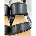 Dolce Vita Black Esmaya Espadrille Platform Wedge Sandals NEW Size 8.5 Photo 3