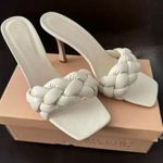 New Billini Salida Braid Sandal Heels in Bone Size 9 Photo 4
