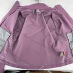 Merrell  Purple Softshell Jacket Full Zip Up Hiking Outdoor Coat Gorpcore Size M Photo 7