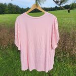 Cooper and Ella  Eyelet‎ Sleeves Blouse - Pink - 2X Photo 2