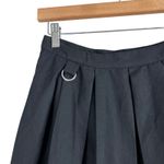 Hot Topic Mini Skirt Womens M Black Pleated A-Line School Girl Gothic E-Girl Photo 1