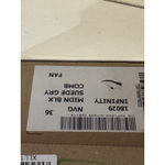 NAOT Women's Infinity Lace Up Midnight Black Suede Gray Combo‎ Size 36 US 5 Photo 6