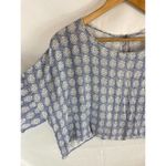 Lush Clothing Lush Patterned Crop Top Size Small Photo 1