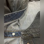 Anthropologie Etica Mira Denim Balloon Sleeve Wrap Mini Dress S NWT Blue Photo 11