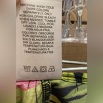 Catalina VTG Retro 80s  Black Pink & Green Tropical Floral Hawaiian Mini Skort Photo 7