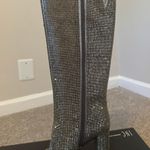INC I.N.C Paiton Block-Heel Silver Grey Knee High Boots 7M Photo 7
