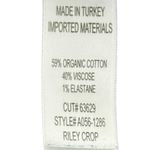 AGOLDE  Riley Crop Black Jeans Photo 6