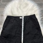 Joie NWT  Telutci Lace-Up 100% Linen Cargo Pants in Black Size 2 Photo 7