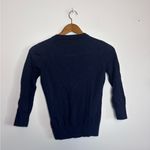 J.Crew  Navy Blue Classic Clare Cardigan Sweater Photo 5