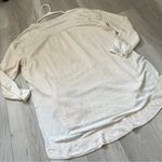 Free People Sweatshirt slouchy tunic womens Cream (medium) oversized bohemian Photo 3