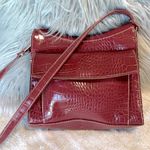 Villager Y2K  Liz Claiborne Red Alligator Croc Mock Purse Photo 8