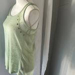 Wishful park Light Green Tank Top with Stud Detail Photo 2