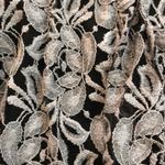 Free People floral embroidered, flowy tank top with strappy zip up back Photo 6